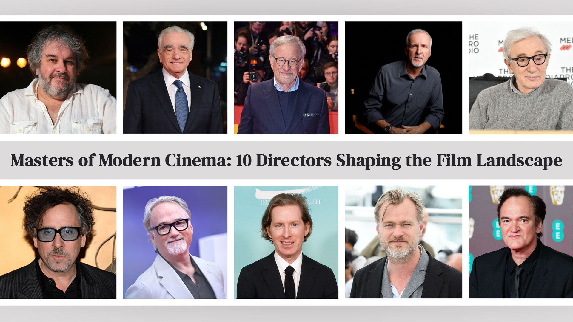 Hollywood Directors and Creative Vision Shaping Modern Cinema