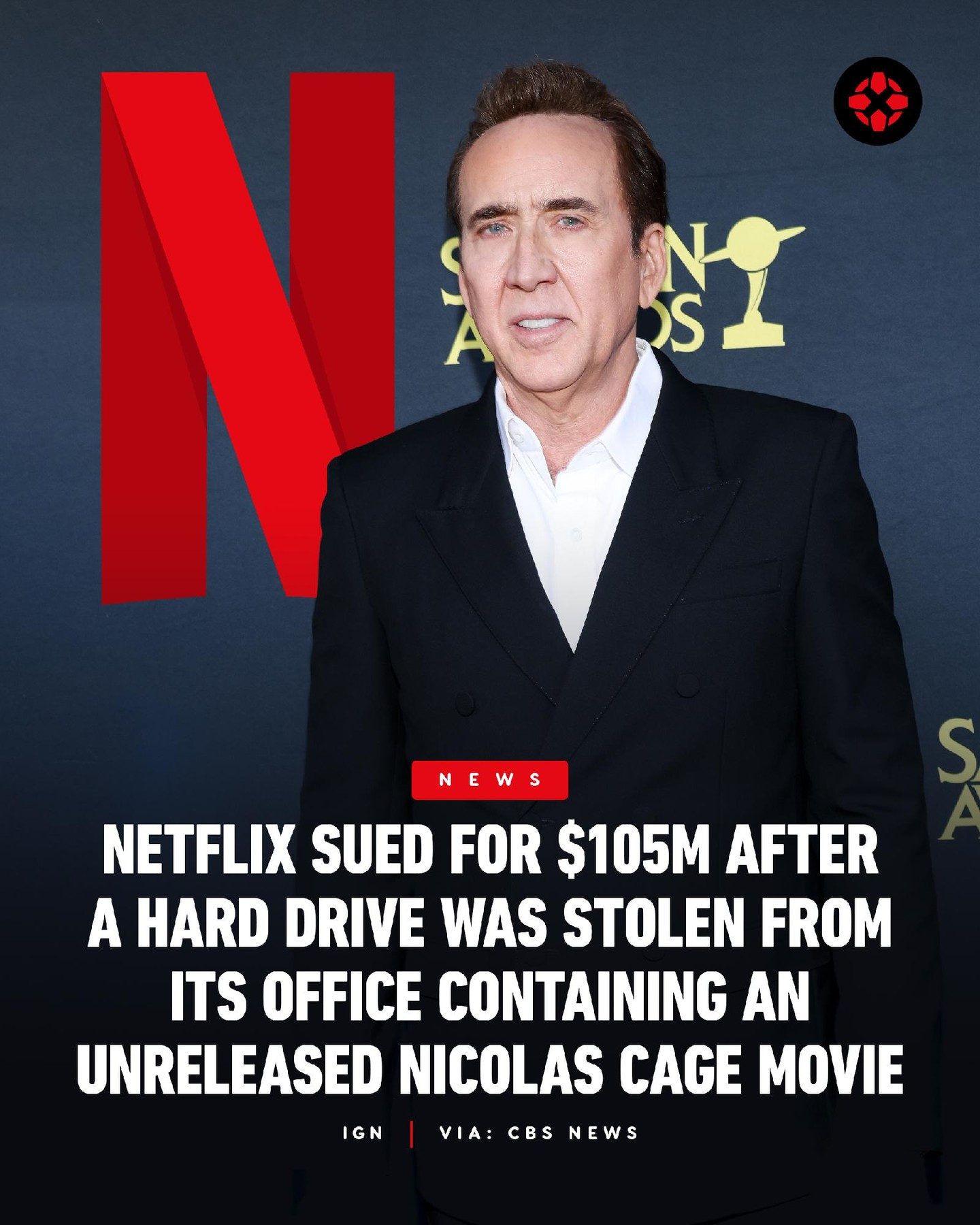 Netflix Faces $105 Million Lawsuit Over Unreleased Nicolas Cage Movie