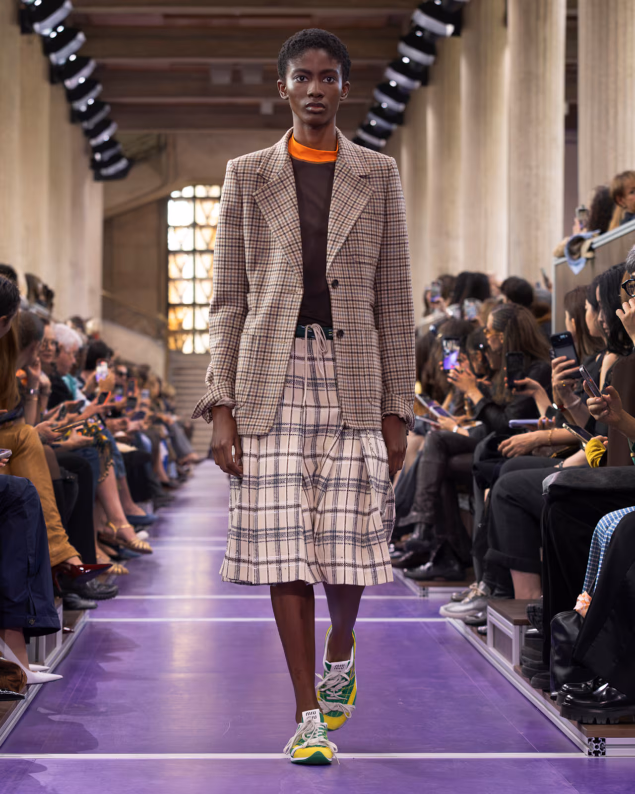 John Travolta’s Daughter Ella Bleu Makes Paris Fashion Week Runway Debut at Miu Miu